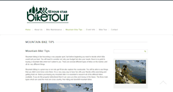 Desktop Screenshot of fourstarbiketour.org